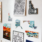 Maryland Car Magnet | Car Magnet | Outdoorsy Magnet | Maryland Gift | Locker Magnet | Fridge Magnet | Lightweight Magnet