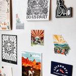 Georgia Car Magnet | Weatherproof State Magnet | Outdoorsy Magnet | Locker Magnet | Fridge Magnet | Lightweight Magnet | 2.8" x 3.12"