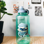 Alaska Durable Sticker | High Quality Bumper Sticker | United States Vinyl Decal | Weatherproof State Sticker | Water Bottle Sticker | 4"