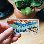 Montana Car Magnet | Weatherproof State Magnet | Outdoorsy Magnet | Locker Magnet | Fridge Magnet | Lightweight Magnet | 3.25" x 1.55"