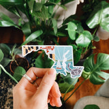 Maryland Car Magnet | Car Magnet | Outdoorsy Magnet | Maryland Gift | Locker Magnet | Fridge Magnet | Lightweight Magnet