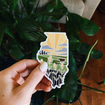 Illinois Magnet | Car Magnet | Car Magnet | Illinois Gift | Locker Magnet | Fridge Magnet | Decorative Magnet