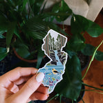 New Jersey Car Magnet | State Magnet | Car Magnet | New Jersey Gift | Locker Magnet | Fridge Magnet | Decorative Magnet