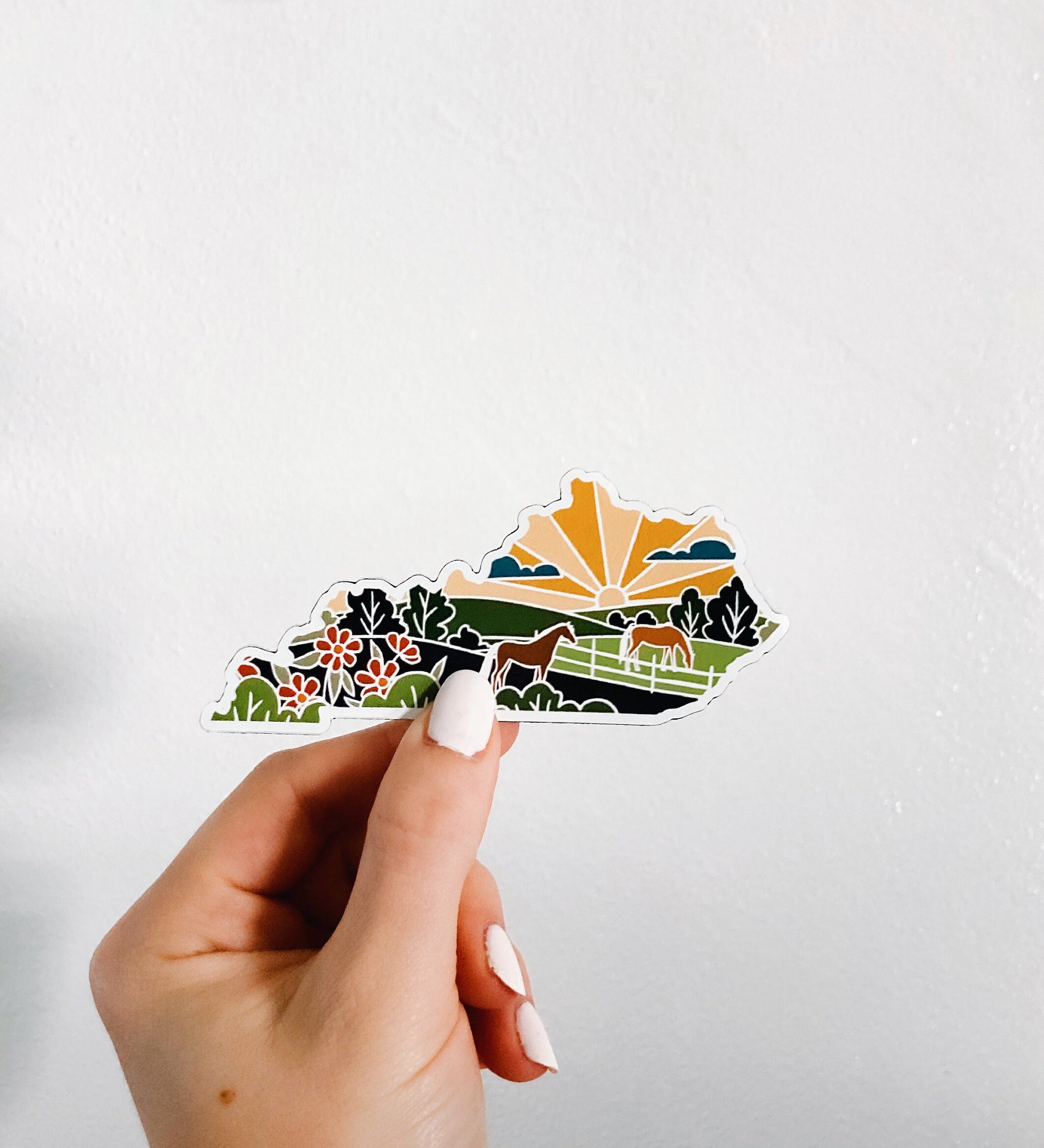 Kentucky Car Magnet | State Magnet | Weatherproof Magnet | Kentucky Gift | Locker Magnet | Fridge Magnet | Decorative Magnet