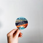 Life Is Beautiful Car Magnet | Outdoorsy Car Magnet | Locker Magnet | Fridge Magnet | Lightweight Magnet | Travel Magnet | 3"