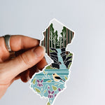 New Jersey Car Magnet | State Magnet | Car Magnet | New Jersey Gift | Locker Magnet | Fridge Magnet | Decorative Magnet