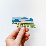 Nebraska Weatherproof Magnet | State Car Magnet | Outdoorsy Magnet | Locker Magnet | Fridge Magnet | Weatherproof Magnet | 3"