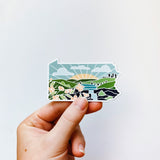 Pennsylvania Weatherproof Magnet | State Car Magnet | Outdoorsy Magnet | Locker Magnet | Fridge Magnet | Weatherproof Magnet | 3"