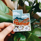 Utah Weatherproof Magnet | State Car Magnet | Outdoorsy Magnet | Locker Magnet | Fridge Magnet | Weatherproof Magnet | 3"