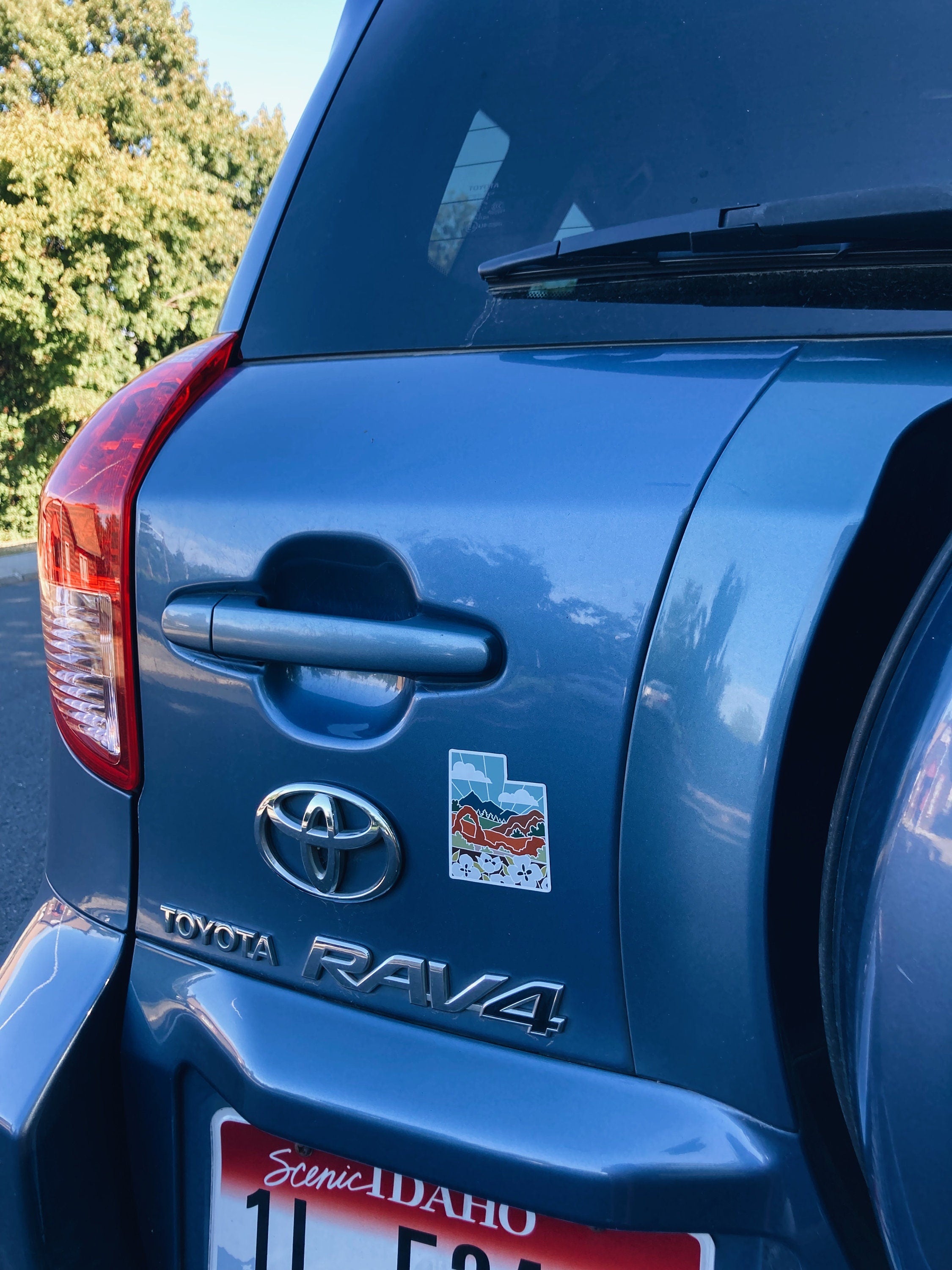 Utah Weatherproof Magnet | State Car Magnet | Outdoorsy Magnet | Locker Magnet | Fridge Magnet | Weatherproof Magnet | 3"