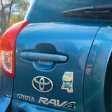 Mississippi Weatherproof Magnet | State Car Magnet | Outdoorsy Magnet | Locker Magnet | Fridge Magnet | Weatherproof Magnet | 3"