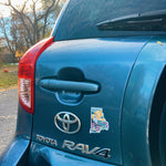 Rhode Island Weatherproof Magnet | State Car Magnet | Outdoorsy Magnet | Locker Magnet | Fridge Magnet | Weatherproof Magnet | 3"