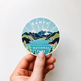 Banff Car Magnet | Weatherproof State Magnet | Outdoorsy Magnet | Locker Magnet | Fridge Magnet | Car Magnet | 3"