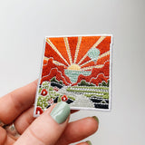 New Mexico Iron-On Patch | 2.5" Patch | Embroidered Sew-on or Iron-on Applique
