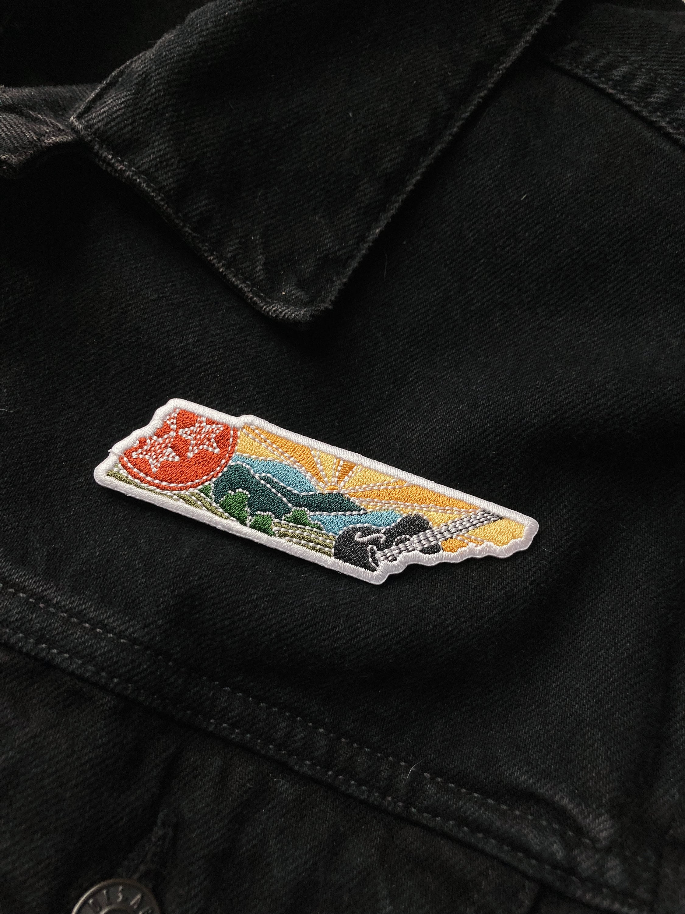 Tennessee Iron-On Patch | 2.5" Patch | Embroidered Sew-on or Iron-on Applique