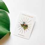 Texas Enamel Pin | Gold Soft Enamel Pin | Illustrated United State Pin | Butterfly Clasp | 1.25"