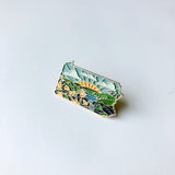 Pennsylvania Enamel Pin | Gold Soft Enamel Pin | Illustrated United State Pin | Butterfly Clasp | 1.25"