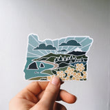 United States Sticker Pack | High Quality Bumper Stickers | United States Vinyl Decals | Weatherproof State Stickers | Water Bottle Stickers