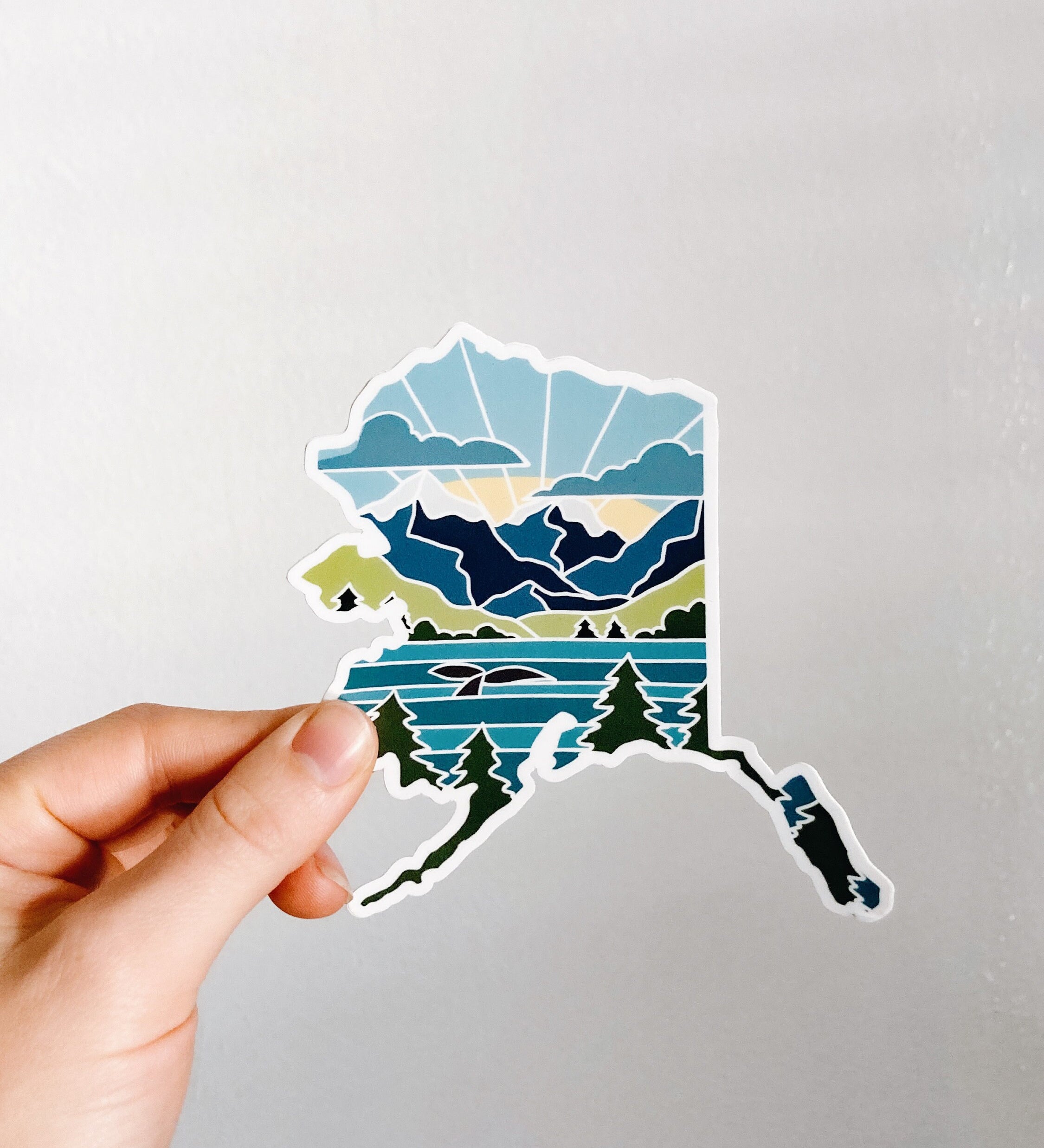 United States Sticker Pack | High Quality Bumper Stickers | United States Vinyl Decals | Weatherproof State Stickers | Water Bottle Stickers