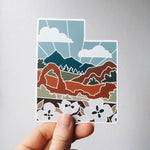 United States Sticker Pack | High Quality Bumper Stickers | United States Vinyl Decals | Weatherproof State Stickers | Water Bottle Stickers