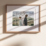Jane Eyre Print | Watercolor Illustration | Wall Art | 8x10" 5x7" Archival Art Print | Charlotte Bronte Art | Book Lover Gift