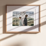 Jane Eyre Print | Watercolor Illustration | Wall Art | 8x10" 5x7" Archival Art Print | Charlotte Bronte Art | Book Lover Gift