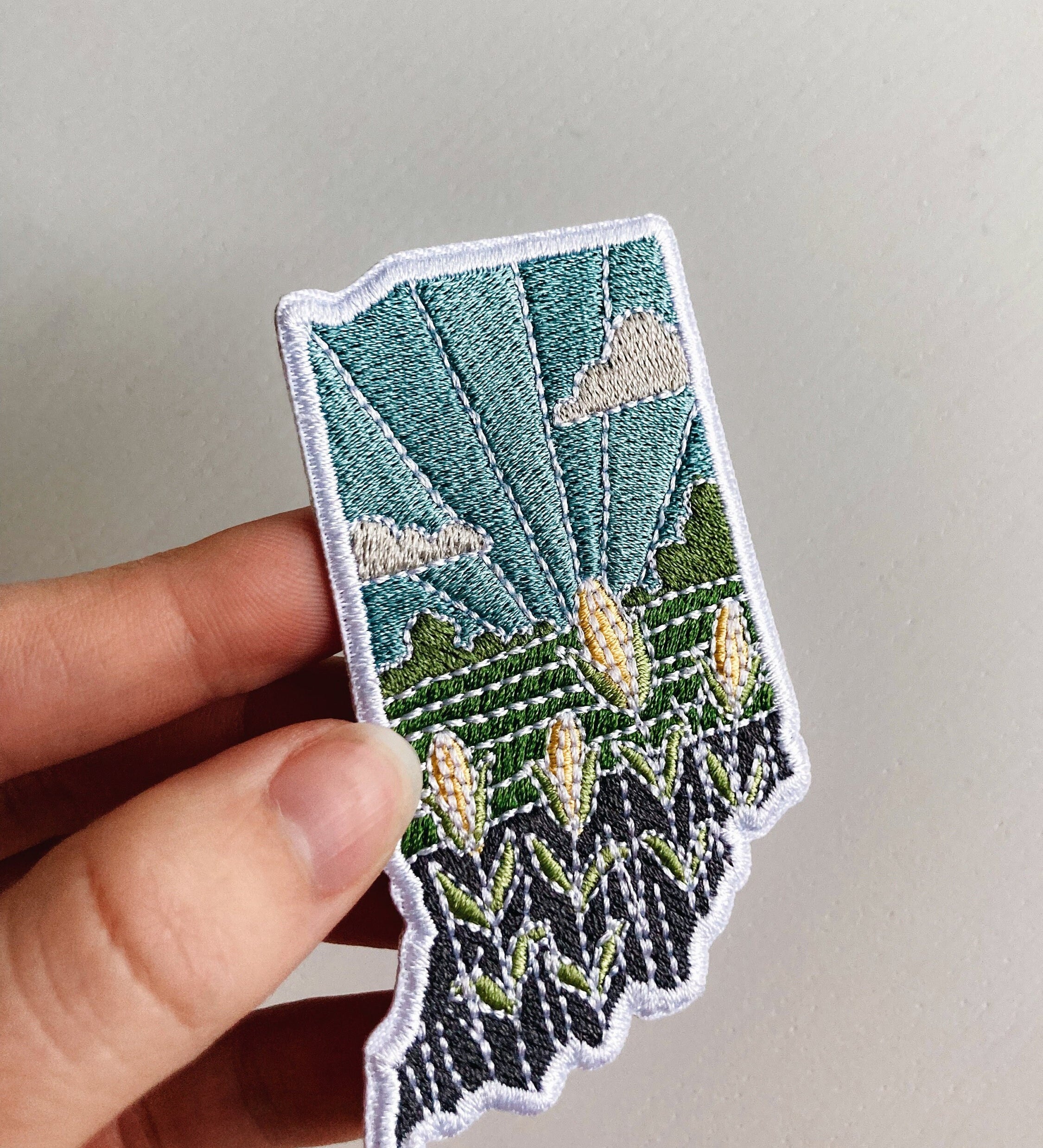 Indiana Iron-On Patch | 3" Patch | Embroidered Sew-on or Iron-on Applique