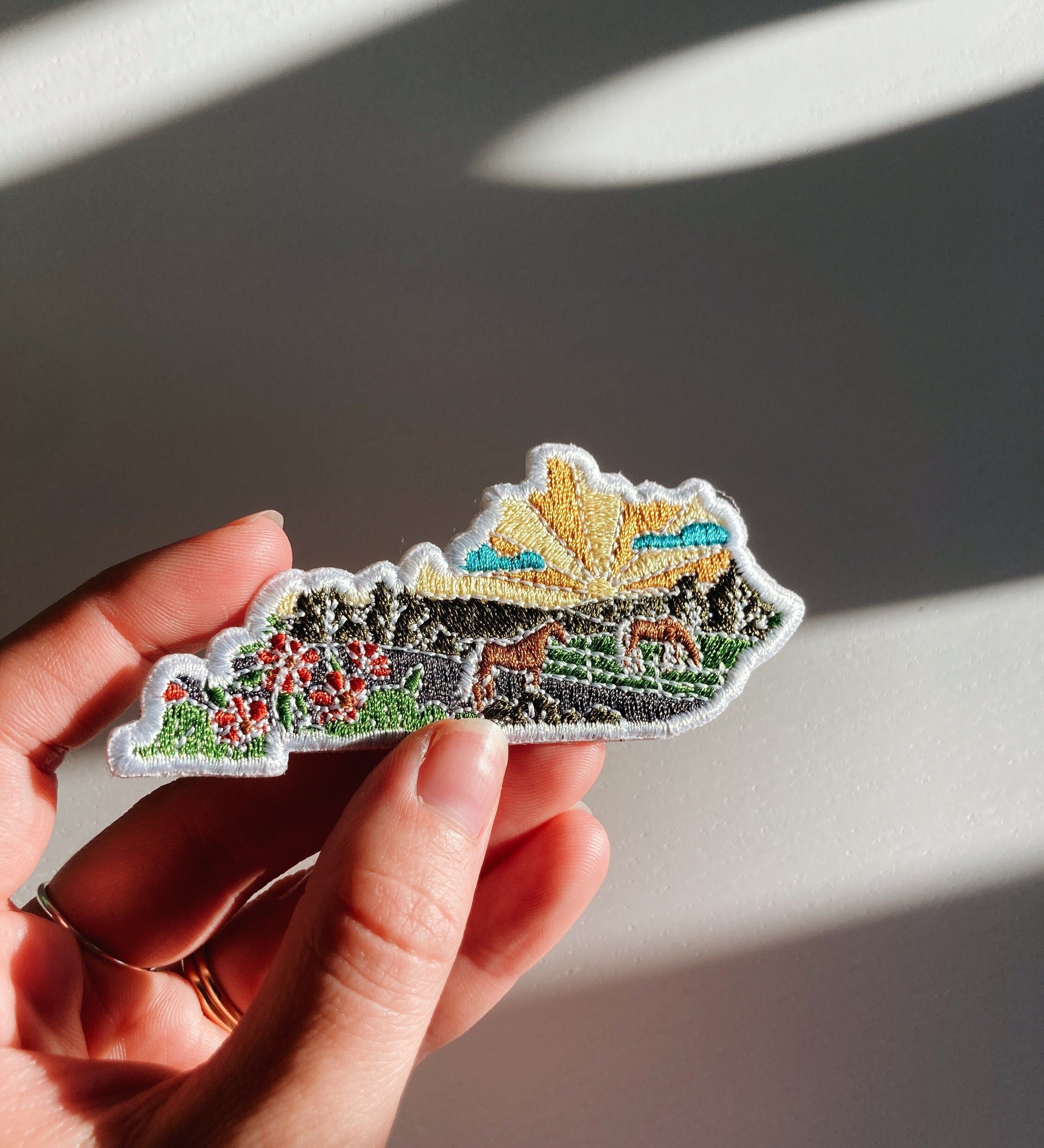 Kentucky Iron-On Patch | 3" Patch | Embroidered Sew-on or Iron-on Applique