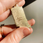 Indiana Soft Enamel Keychain | Indiana Outline Key Ring | Illustrated State Keychain 1.5"