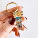 Vermont Soft Enamel Keychain | Vermont Outline Key Ring | Illustrated State Keychain 1.5"